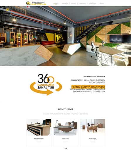 ofis mobilyaları web tasarım
